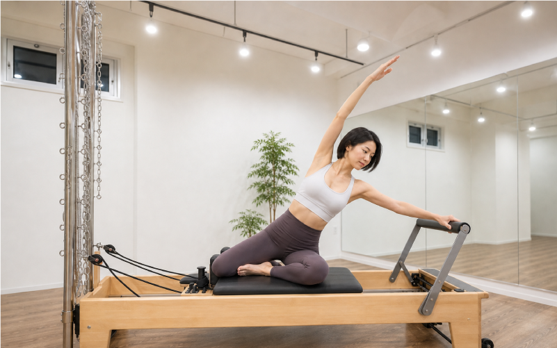 京都・河原町のパーソナルマシンピラティスSTUDIO「Pilars」
